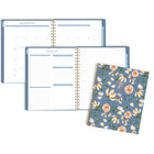 Pen & Pillar 2027 Large Weekly/ Monthly Planner - 11-¼" H x 9" W - Elora - Bilingual-Twin coil binding