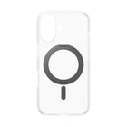 PanzerGlass CARE Case with Kickstand & MagSafe iPhone 16 - Black Ring-Powerful protection for hands-free viewing when doing something else