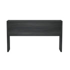 Manhattan Comfort Linda Modern 3-Drawer Console Table - Charcoal Grey-Home Assembly Required. All Hardware Included