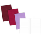 Mead West Village 3pk Stitched Notebook - 9" H x 6" W - 40 Sheets-Elegant Design: Minimalist covers with map-inspired detailing chic, modern look