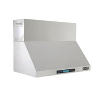 KUCHT KRH3021A 30" 900 CFM Wall Mounted Range Hood - Stainless Steel-High quality 1.0 mm thickness 304 grade stainless steel professional range hood will enhance the look of your gourmet kitchen