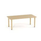 Mitybilt Environ Rectangle Table - 48" L x 24" D-Chewing gum resistant table backing