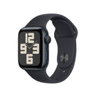 Apple Watch SE (2nd generation) - 40mm - GPS - Midnight Aluminum Case with Midnight Sport Band - Small / Medium-Why Apple Watch SE - All the essentials to help you be motivated and active, keep connected, track your health and stay safe. The Smart Stack and redesigned apps in watchOS 10 help you see more information at a glance. With features like Crash Detection2 and enhanced workout metrics, Apple Watch SE is a better value than ever