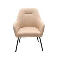 Brassex Arlo Accent Chair - Vintage Beige-Premium fabric cover