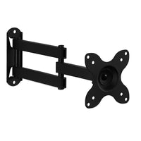 Mount-It! Full Motion Small TV Wall Mount-MI-2042 fits TVs with VESA patterns of 75mm x75mm or 100mm x 100mm, screens up to 30", and holds up to 33 lb