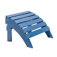 Backyard Lifestyles Footrest - Navy Blue-Durable Weather Resistant Polystyrene: HIPS, High Impact Polystyrene.