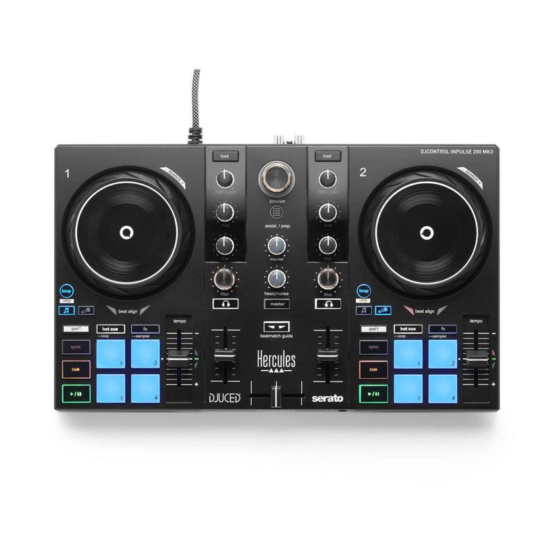 Hercules DJControl Inpulse 200 MK3 2-Deck Controller | staples.ca