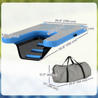 PawHut 60" L Dog Water Ramp for Pets Up to 300 lbs - Blue-EVA non-slip surface ensures safe climbing and resting 