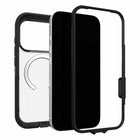 OtterBox Defender Pro XT Clear Compatible with MagSafe Case with Camera Control for iPhone 17 Pro - Dark Side Black-DROP+ | 7X as many drops as military standard (MIL-STD-810G 516.6)