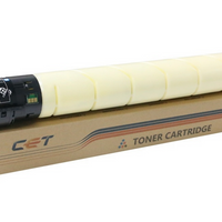 CET Konica Minolta Bizhub C454/554/454e/554e TN-512Y Toner Cartridge - Standard Yield - Yellow-Color: Yellow