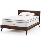 Modway Jenna 14" Innerspring and Foam Queen Mattress-Fire Resistant Polyester Barrier
