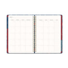 Orange Circle Studio Garden Renaissance Undated Tri-Tab Weekly/Monthly Planner - 9.67" x 7.48" - Assorted Colours - English-Includes full-colour die-cut stickers