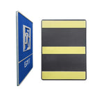 Futech Exit with Braille Washroom Sign - Blue - 2 Pack-Braille Design