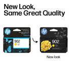 HP 902 Yellow Original Ink Cartridge (T6L94AN)-The unmatched reliability of original HP ink cartridge means consistent convenience and better value