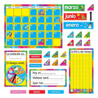 TREND enterprises Calendario Anual (Spanish) Bulletin Board Set-Age group and grade: Ages 3 - 9 and grades pre-kindergarten - 3rd