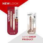 Uniball One P Retractable Gel Pens - 0.5mm - Black Ink - Coffee & Yogurt - 2 Pack-9