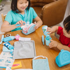 Melissa & Doug Super Smile Dentist Kit - 25 Pieces-A fun and engaging way to teach good dental health practices, and to ease kids’ fears or feelings of stress associated with a visit to the dentist
