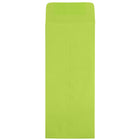 JAM Paper #10 Policy Envelopes, 4 1/8 x 9.5, Brite Hue Ultra Lime Green, 100 Pack (15870g)-Size: #10 (4 1/8" x 9-1/2")