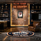 Connor Mcdavid Edmonton Oilers Action Photo - Framed Print - 27" x 33"-Finished size: 27x33x1