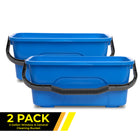 Gritt Commercial Window & General Cleaning Bucket - 11.4 L - 2 Pack-Durable heavy-duty plastic construction