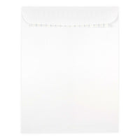 JAM Paper 9.5 x 12.5 Envelopes with Self Adhesive Closure, White, 1000 Pack (356828781B)-Colour: White