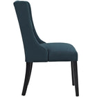 Modway Baronet Fabric Dining Chair - Azure - 2 Pack-Non-Marking Foot Caps
