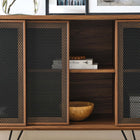 Modway Nomad 59" Sideboard - Walnut-Honeycomb Core