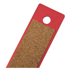 JAM Paper Strong Aluminum Ruler - 12" - Red Metallic-Quantity: Sold Individually