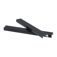 JAM Paper Standard Size Colourful Staples - Jet Black - 5000 Pack-Colour: Black | Universal fit staples are packed in full strip