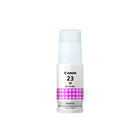 Canon GI-23 Magenta Ink Bottle for PIXMA G620 Printer-Dye ink is used to create beautifully vivid photos.