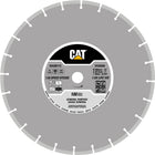 CAT 14" General Purpose Diamond Saw Blade -Segmented Rim for Faster Cutting: Enhances cooling and debris removal during dry or wet cutting