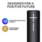 Ultimate Ears MEGABOOM 4 Portable Waterproof Bluetooth Speaker - Active Black-Magic Button: Play, pause, skip, and control music directly from your favourite streaming service - set up one-touch playlists on platforms like Spotify, Amazon Music on Android, or Apple Music on iOS
