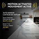 Bell+Howell LED Motion Sensor Wireless Rechargeable Under Cabinet Light-Slim light bar size: measures 13 x 1.1 x 1.46 in and weighs about 0.33 lb, compact bar light fits tight spaces and small closets
