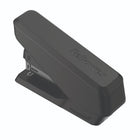 Fellowes LX840 Half Strip EasyPress Antimicrobial Stapler - Black-Adjustment depth guide for perfect alignment stapling