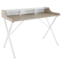 Modway Bin 47" Office Desk - Oak-Contemporary student desk/table