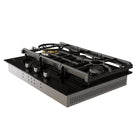 Fotile Tri-Ring Series Gas Cooktop - 30" - Black-Flame Failure Detection