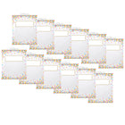 Ashley Productions Hanging Confetti Pattern Storage/Book Bag - 11" x 16" - 12 Pack-Extra strong and durable storage bags