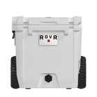 RovR RollR 45 Quart Wheeled Hard Cooler with Telescopic Handle - Powder-Patented AnchR Pin System lets you attach essential accessories like the LandR Bin, Prep Board, Double Cup HoldR, Stash Bag, and DeckR Series (not included)