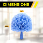 Gritt Commercial Cobweb Corner Duster Brush-Perfect for eliminating cobwebs and dust buildup