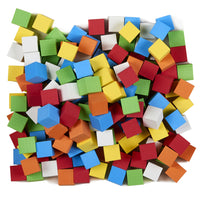 Koplow Games Foam Blank Dice - Assorted Color - 16mm - Bag of 200 -Blank foam dice for a wide variety of uses