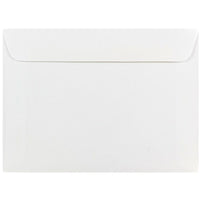JAM Paper 5.5 x 7.5 Booklet Envelopes, White, 200 Pack (4235g)-White