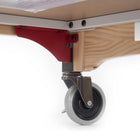 Foundations NextGen First Responder Evacuation Compact Crib-Premium 4" non-marking casters (two locking) will not damage floors