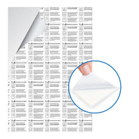 Royal Brites White Quick Stick Foam - 20" x 30"-Easy to Use Self Adhesive