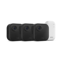 Amazon Blink Outdoor 4 - 3 Cameras with Sync Module Core-Outdoor 4 is our most affordable wireless smart security camera yet, offering up to two-year battery life for around-the-clock peace of mind. Local storage not included with Sync Module Core.