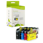 fuzion Brother LC203C (LC203BK) Compatible Inkjet Cartridges - High Yield - Black/Cyan/Magenta/Yellow - 4 Pack-Ink Colour: Black, Cyan, Magenta, Yellow