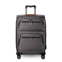 Ricardo Beverly Hills Montecito 3.0 Softside 21" Carry On Luggage - French Grey-50% rPET / 50% polyester fabric blend