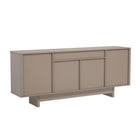 Manhattan Comfort Ella 70.9" Modern Sideboard - Mocha-15.7" L x 70.9" W x 29.7" H