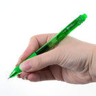 Pentel EnerGel-X Retractable Gel Roller - (0.5mm) Needle Tip - Lime Green Ink-Liquid gel ink dries so fast even left-handed writers love it - no smears, no smudges, no globs