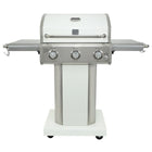 Kenmore 3 Burner Pedestal Gas Grill - Pearl-Fuel Type: Propane.