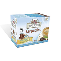 Grove Square French Vanilla Cappuccino Mix Single Serve - 24 Pack-Caffeinated